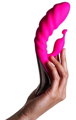 Розовый массажёр с колебательными движениями Adrien Lastic Trigger 11031 (20,1 см)