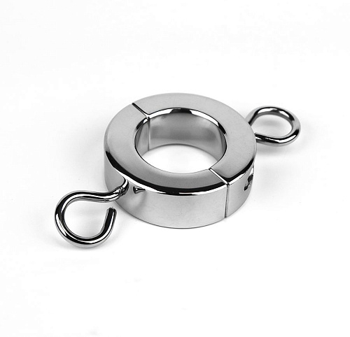 Стальной малый зажим на мошонку с петлями для весов House of steel Ball Stretcher W/Attaching of Weights CB852-S