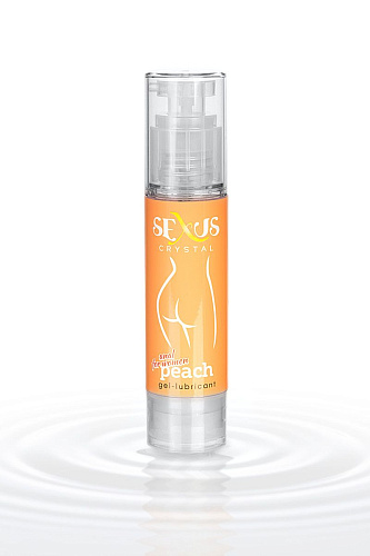Анальная гель-смазка для женщин с ароматом персика Sexus Crystal Peach Anal 817024