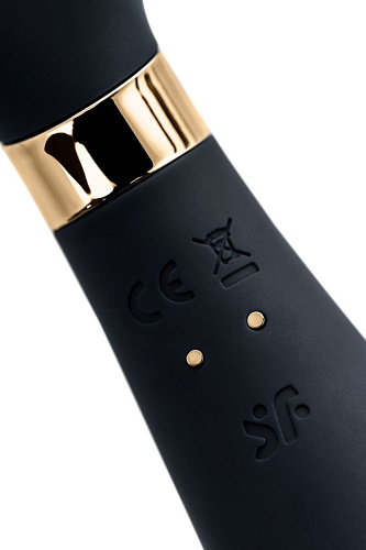 Чёрный вибромассажёр для пар Satisfyer Partner Multifun 3 J2018-40-BLACK