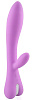 Сиреневый вибромассажёр со стимулятором клитора и 10 режимами вибрации Bior toys WSL-15004