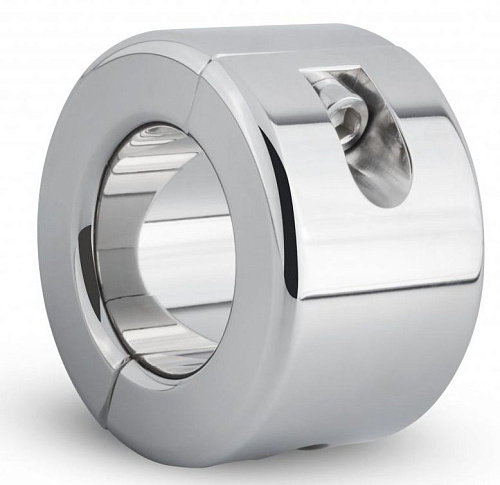 Серебристый утяжелитель для мошонки EDC Wholesale Sinner Metal Heavy Ball Stretcher №1 SIN114