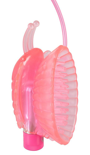 Розовая вакуумная помпа для клитора с вибрацией Orion Eat My Pussy 0584037