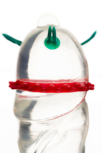 Презерватив с усиками Штучки-дрючки Стимулирующая штучка №5 690922 (1 шт)