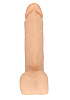 Телесная насадка-фаллос для трусиков с плугом LOVETOY (А-Полимер) 201500 (19 см)