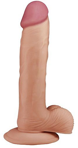 Фаллоимитатор-реалистик Lovetoy The Ultra Soft Dude LV1086 (22,8 см)