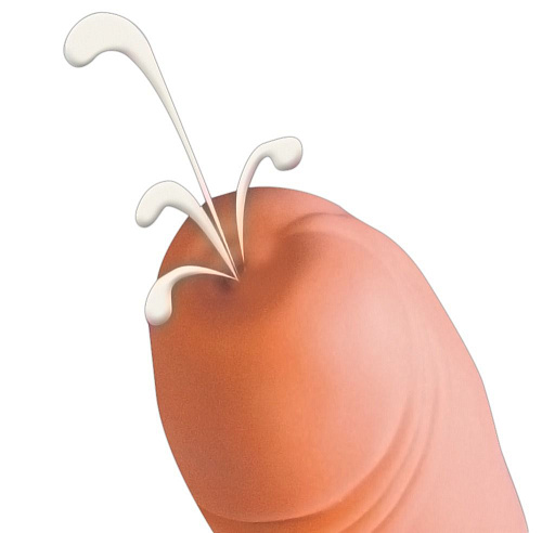 Телесный фаллоимитатор с широким основанием и имитацией эякуляции Orion 0520160 (21 см)