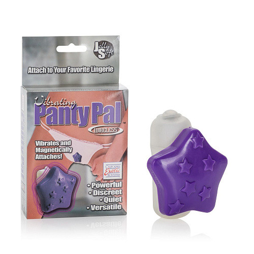 Фиолетовая виброзвёздочка для клитора California Exotic Novelties SE-0029-14-3