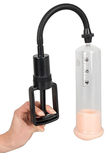 Прозрачная помпа с уплотняющей вставкой-вагиной Orion Erostyle Penis Pump 05259950000