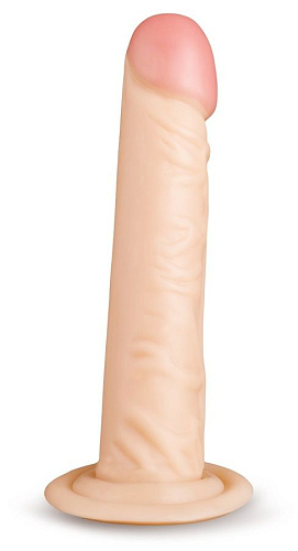 Телесный фаллоимитатор без мошонки Brazzers DWS013 (21 см)