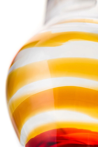 Стеклянная, прозрачная анальная пробка-стимулятор Sexus 912027 (8,5 см)