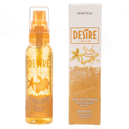 Интимный увлажняющий лубрикант Роспарфюм Desire «Ваниль» RP-067 (60 мл)