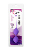 Фиолетовые вагинальные шарики Dream Toys SEE YOU IN BLOOM DUO BALLS 29MM 21232