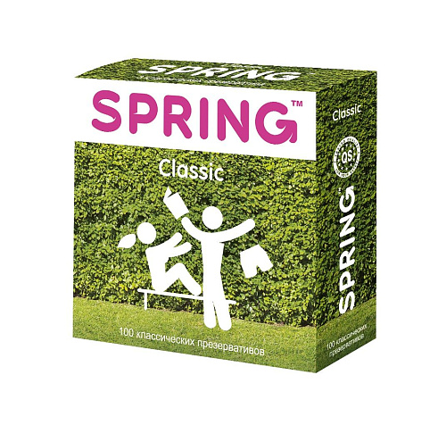 Классические презервативы SPRING CLASSIC №100 (100 шт)