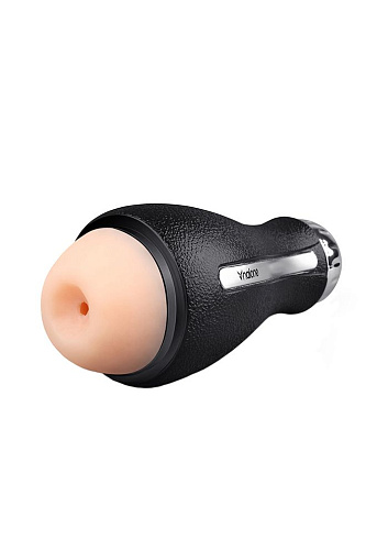 Чёрный мастурбатор-анус в чёрной тубе Nalone Nalone Bling CS-F005