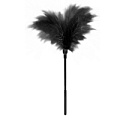 Пластиковая метелочка с чёрными пёрышками Blush Novelties Small Feather Tickler 520024 (32 см)