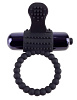 Чёрное эрекционное виброкольцо Pipedream Vibrating Silicone Super Ring PD5966-23