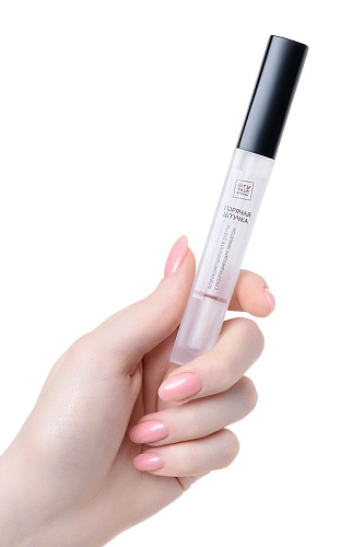 Возбуждающий блеск для губ с ароматом карамели Штучки-дрючки «Горячая штучка» 690262