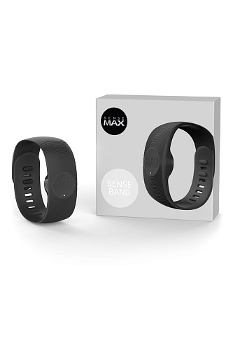 Браслет к мастурбаторам чёрного цвета Sense Max SBB