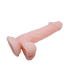 Телесный фаллоимитатор на присоске Baile Super Dildo BW-008094N (16,5 см)