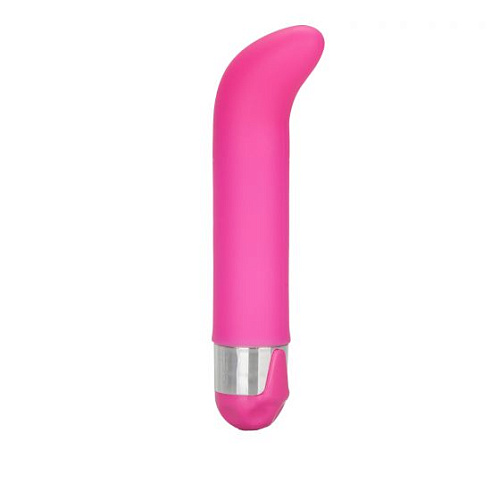 Розовый вибратор для стимуляции G-точки California Exotic Novelties Silicone G SE-0723-15-2 (12 см)
