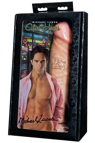 Фаллоимитатор телесного цвета с присоской Topco Sales After Hours Michael Lucas Cock 1101008 (25 см)