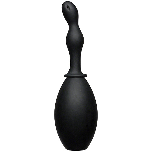 Чёрный анальный душ Doc Johnson Kink Flow Full Flush 2401-21-BX