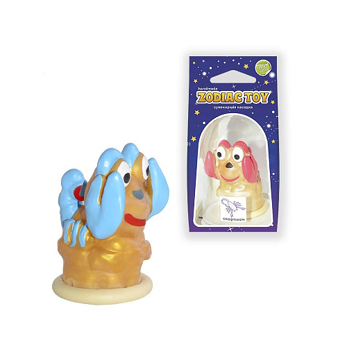 Сувенирный латексный презерватив Sitabella «Скорпион» 3270