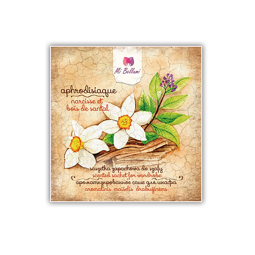 Ароматическое саше для дома Роспарфюм с ароматом сандала и нарцисса RP-189