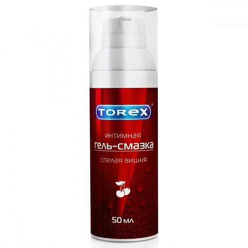 Гель-смазка на водной основе Torex «Спелая вишня» 3911 (50 мл)