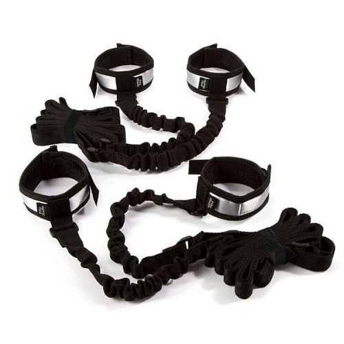 Система для фиксации на кровати Completely His Bed Spreader with elasticated Straps Fifty Shades of Grey FS-57756