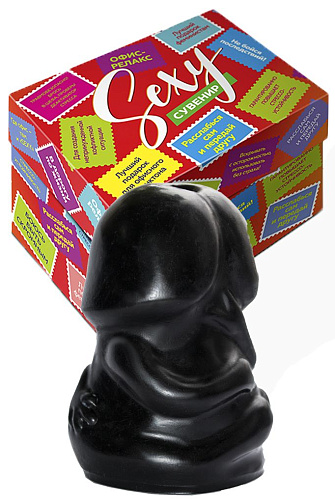 Сувенир чёрного цвета в коробке LOVETOY (А-Полимер) «Бесёнок» 920503