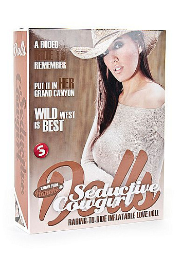 Кукла «Ковбойша» секса телесного цвета Shots Media BV Seductive cowgirl SLI094