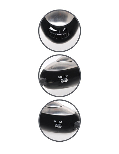 Чёрные электрические зажимы для сосков Pipedream Shock Therapy Nipple Clamps PD3723-02