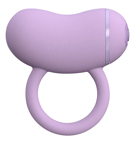 Сиреневое виброкольцо на пенис Toy Joy ENZO COUPLES RING 3006010175