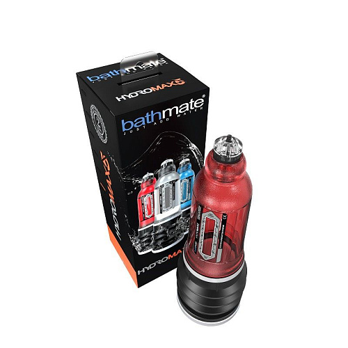 Красная гидропомпа Bathmate HydroMAX5 BM-HM5-BR