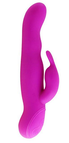 Перезаряжаемый лиловый вибратор Baile Mistic BI-014178 (23,5 см)