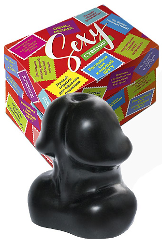 Сувенир чёрного цвета в коробке LOVETOY (А-Полимер) «Босс» 920103