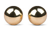 Золотистые вагинальные шарики без сцепки EDC Wholesale Ben Wa Balls ET075GLD