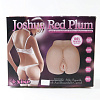 Вибровагина телесного цвета с волнительными губками и анусом Xise Joshua Red Plum XS-MA50004-M