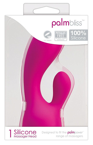 Розовая насадка для массажёра BMS Factory PalmPower 30534