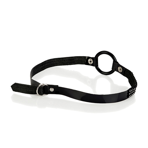 Кляп со съёмными кольцами California Exotic Novelties Bound By Diamonds Open Ring SE-2656-55-3