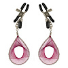 Розовые зажимы для сосков Pipedream Teardrop Nipple Clamps PD3614-00