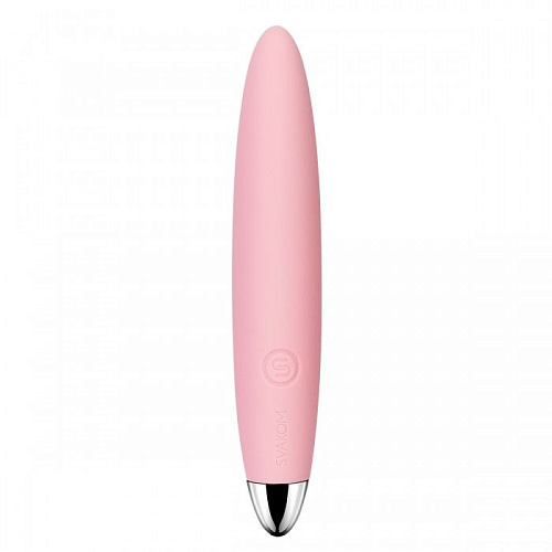 Розовый компактный вибростимулятор клитора Svakom Daisy SLS02-PINK (12,5 см)