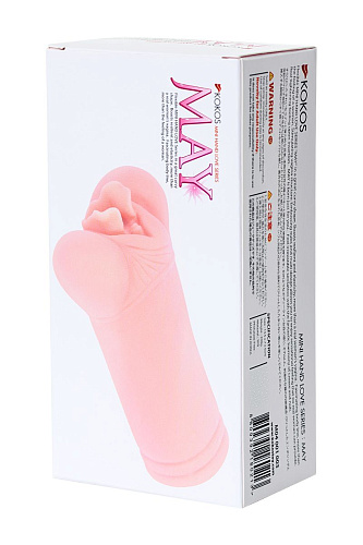 Мастурбатор-вагина телесногоо цвета без вибрации KOKOS May M04-001-003