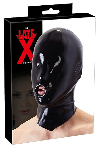 Чёрный шлем-маска на голову с отверстием для рта Orion 2920263 1001