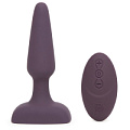 Фиолетовая вибровтулка Fifty Shades of Grey Feel So Alive Rechargeable Vibrating Pleasure Plug FS-69149 (14 см)