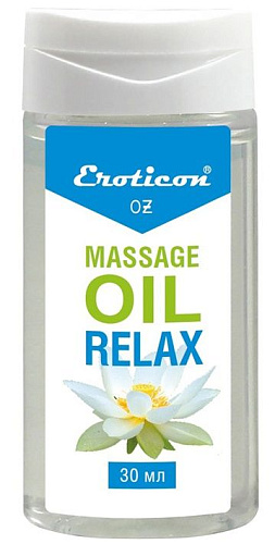Массажное масло с ароматом лаванды и иланг-иланга Eroticon Relax 34046 (30 мл)
