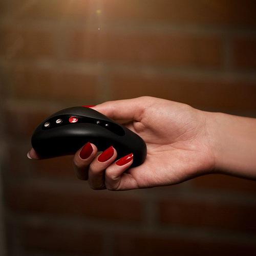 Чёрный вибростимулятор Fun Factory LAYA II BLACK LINE 4800808