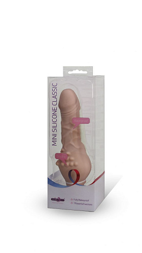 Телесный вибратор с 7 режимами вибрации и шипиками у основания Seven Creations B0081Y4SPGAC (13 см)